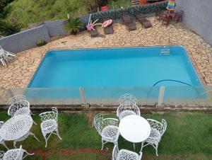 Πισίνα στο ή κοντά στο chacara paz no vale +6 φωτογραφίες