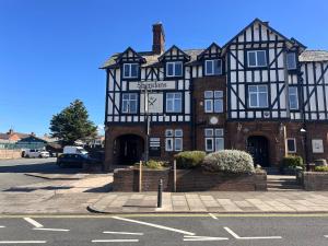 Bygningen som hotellet ligger i