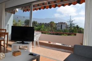 TV a/nebo společenská místnost v ubytování Apartment La Paz
