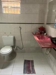 Et badeværelse på Beira Mar Casa - Mosqueiro