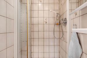 Koupelna v ubytování Willmannshof + 67 fotografií