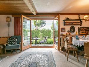 Posezení v ubytování Haus Alpenblick