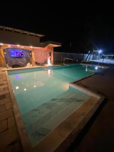 Swimmingpoolen hos eller tæt på Casa Grande Murubira - Belém-Mosqueiro, PA