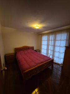 Katil atau katil-katil dalam bilik di Cabañas Alegre Monte