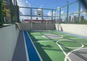 a rendering of a basketball court in a building at Lindo Apartamento Cop30 in Belém
