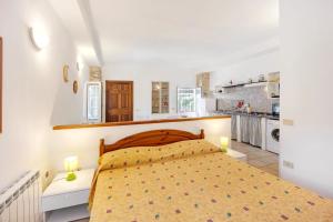 Kuchyň nebo kuchyňský kout v ubytování Casetta Antonella