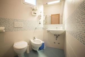 Koupelna v ubytování Hotel Caraibi