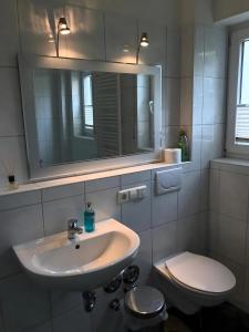 Koupelna v ubytování Ferienwohnung Annabelle