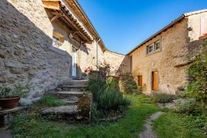 Zahrada ubytování Gîte Mouton