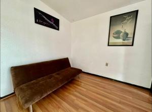 Posezení v ubytování Casa Galerías Serdán