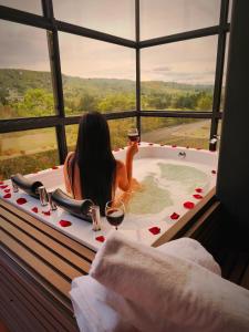 Naturlandskabet i nærheden af feriehuset