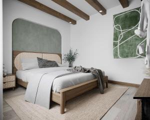 Ένα ή περισσότερα κρεβάτια σε δωμάτιο στο Phòng Victoria - Nơi tình yêu bắt đầu