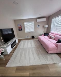 Μια τηλεόραση ή/και κέντρο ψυχαγωγίας στο Pretty in Pink in Bismarck