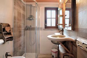 Koupelna v ubytování Baita Chalet Alabama + 44 fotografií