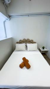 Ένα ή περισσότερα κρεβάτια σε δωμάτιο στο Spacious Studio Nook with Relaxing Vibe