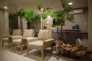 Posezení v ubytování Amenit Hotel