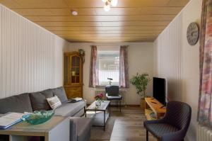 Ruang duduk di Huus Karoline