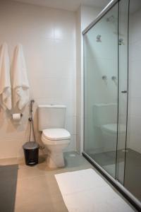 Koupelna v ubytování Amenit Hotel