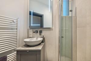 Salle de bains dans l'établissement Sanierter Wohntraum in Linden 12 autres photos