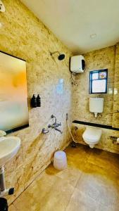 Koupelna v ubytování The Blue Lake Resort