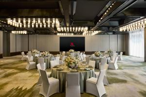 Restaurant ou autre lieu de restauration dans l'établissement Changsha Marriott Hotel West 34 autres photos