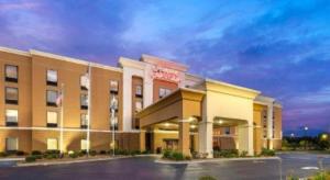 a rendering of a hotel at Hampton Inn & Suites Savannah-Airport in Savannah