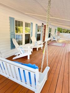 Μπαλκόνι ή βεράντα στο Blue Bay Cottage