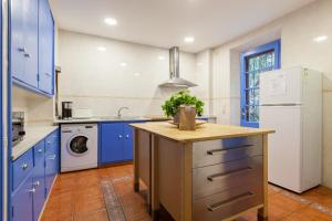 Kuchyň nebo kuchyňský kout v ubytování Un lugar especial