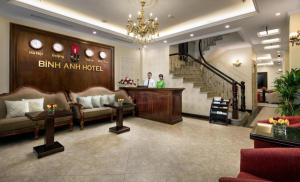 Χώρος καθιστικού στο Binh Anh Hotel Hanoi