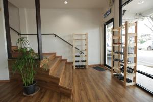 Fitness centrum a/nebo fitness zařízení v ubytování Hotel N45