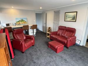 Χώρος καθιστικού στο Sea La Vie