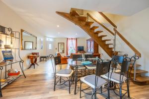 Posezení v ubytování Gîte de la Nieultière