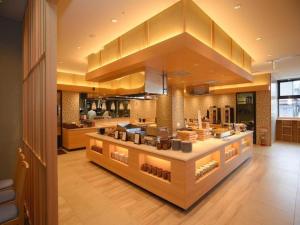 A seating area at Hotel WBF Hakodate WATATSUMINOYU - Hot Spring