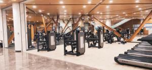 Γυμναστήριο ή/και όργανα γυμναστικής στο Guangzhou Xiangxue International Apartment