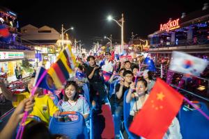 Majutusasutuse Big Bus Angkor külastajad