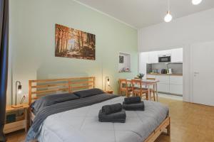 Køkken eller tekøkken på Lauben Apartment II Bolzano