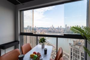 Cảnh Trùng Khánh hoặc tầm nhìn thành phố từ căn hộ +82 ảnh