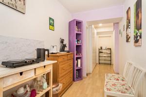 Kuchyň nebo kuchyňský kout v ubytování Seenaah Lindau 9