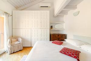 Postel nebo postele na pokoji v ubytování Al Platano Orientale