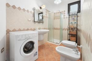 Phòng tắm tại Casa i Lentischi