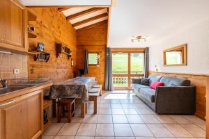 Kuchyň nebo kuchyňský kout v ubytování Appartement 8 - Le Lachat