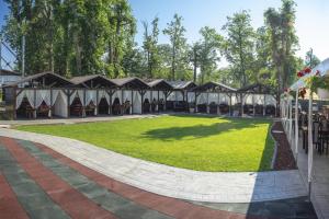 Κήπος έξω από το Pensiunea Tarancuta Radauti