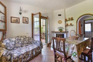 Posezení v ubytování Casa Neda