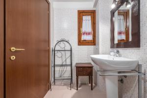 Koupelna v ubytování Villa Lilla