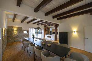 TV/trung tâm giải trí tại Ferienhaus Gersmühle