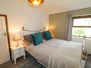 Postel nebo postele na pokoji v ubytování Clawddcam