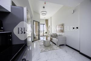 Χώρος καθιστικού στο Bloomfields Cozy 1br In Rukan