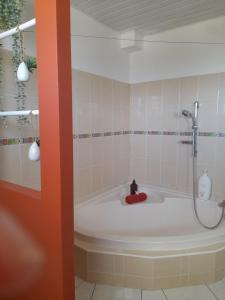 Ένα μπάνιο στο Pâquerette - Maison familiale au calme avec jardin