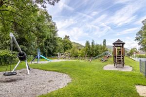 a park with a playground with a play structure at Omas Obstkiste in Stockach