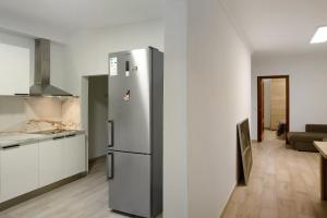 Kuchyň nebo kuchyňský kout v ubytování Apartamento Casa Italia